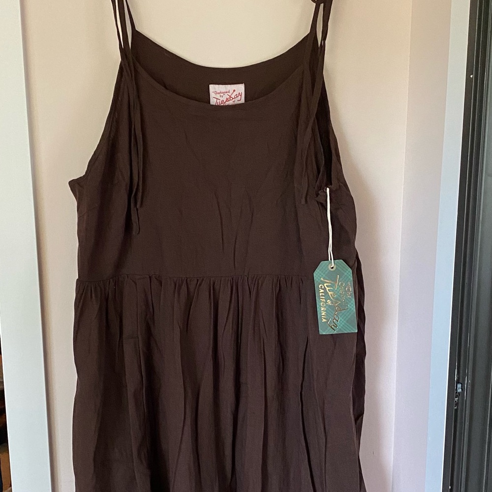 Tuesday of California Breakfast slip dress NWT - 3X